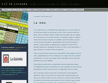 Tablet Screenshot of 1x2lajornada.com